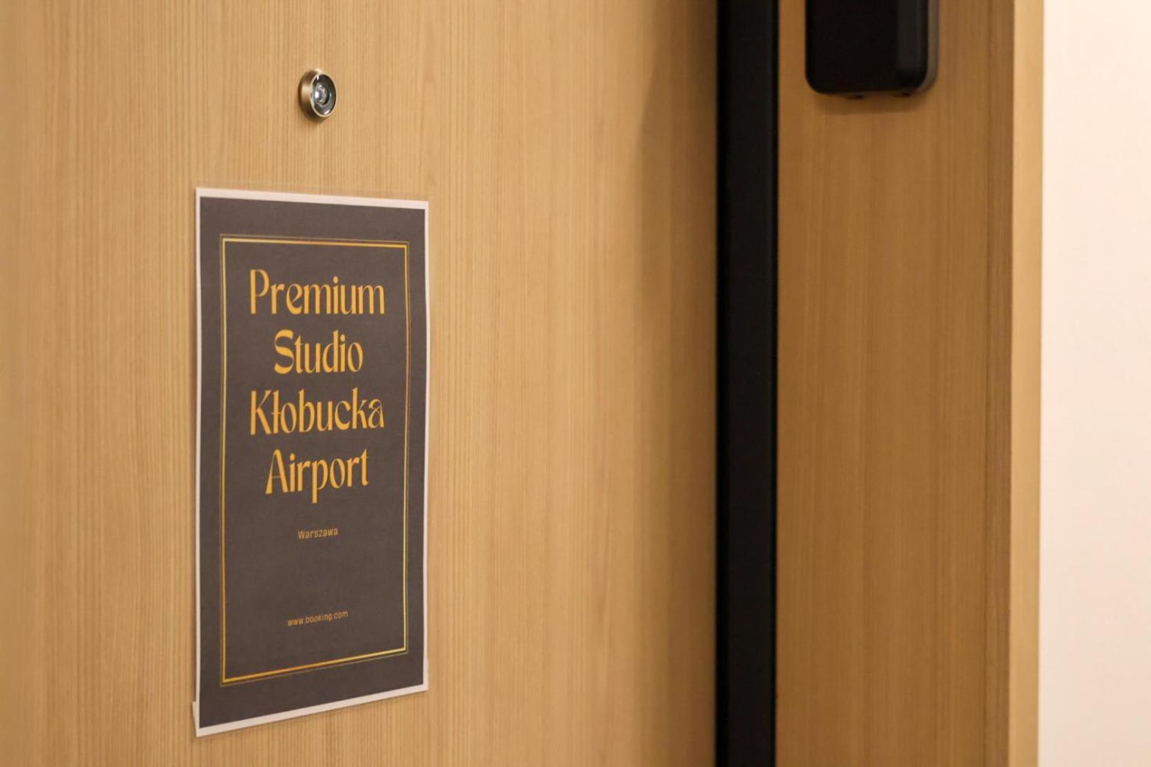 Premium Studio Klobucka Airport Varsovie Extérieur photo